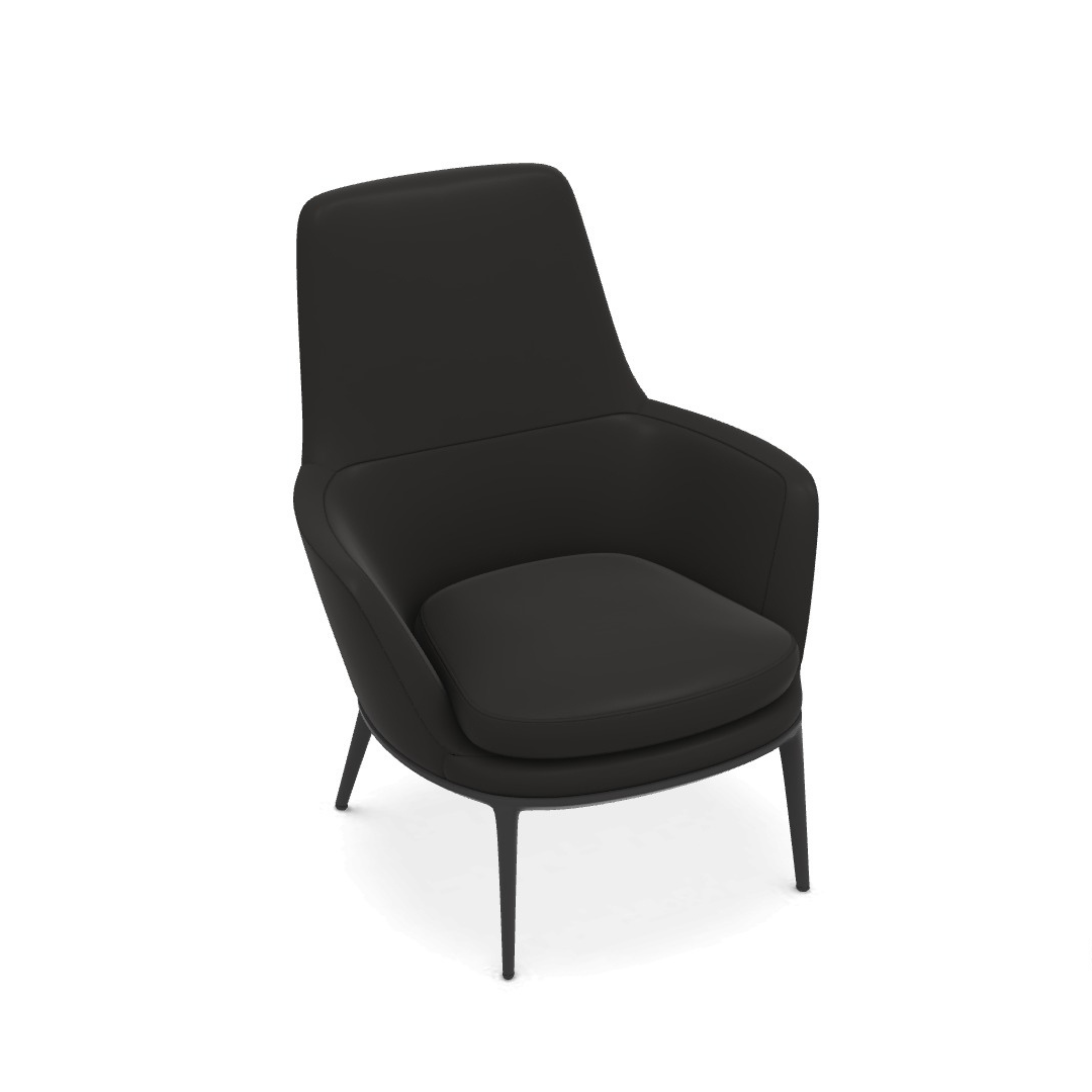 Caratos Revolving Armchair - Maxalto