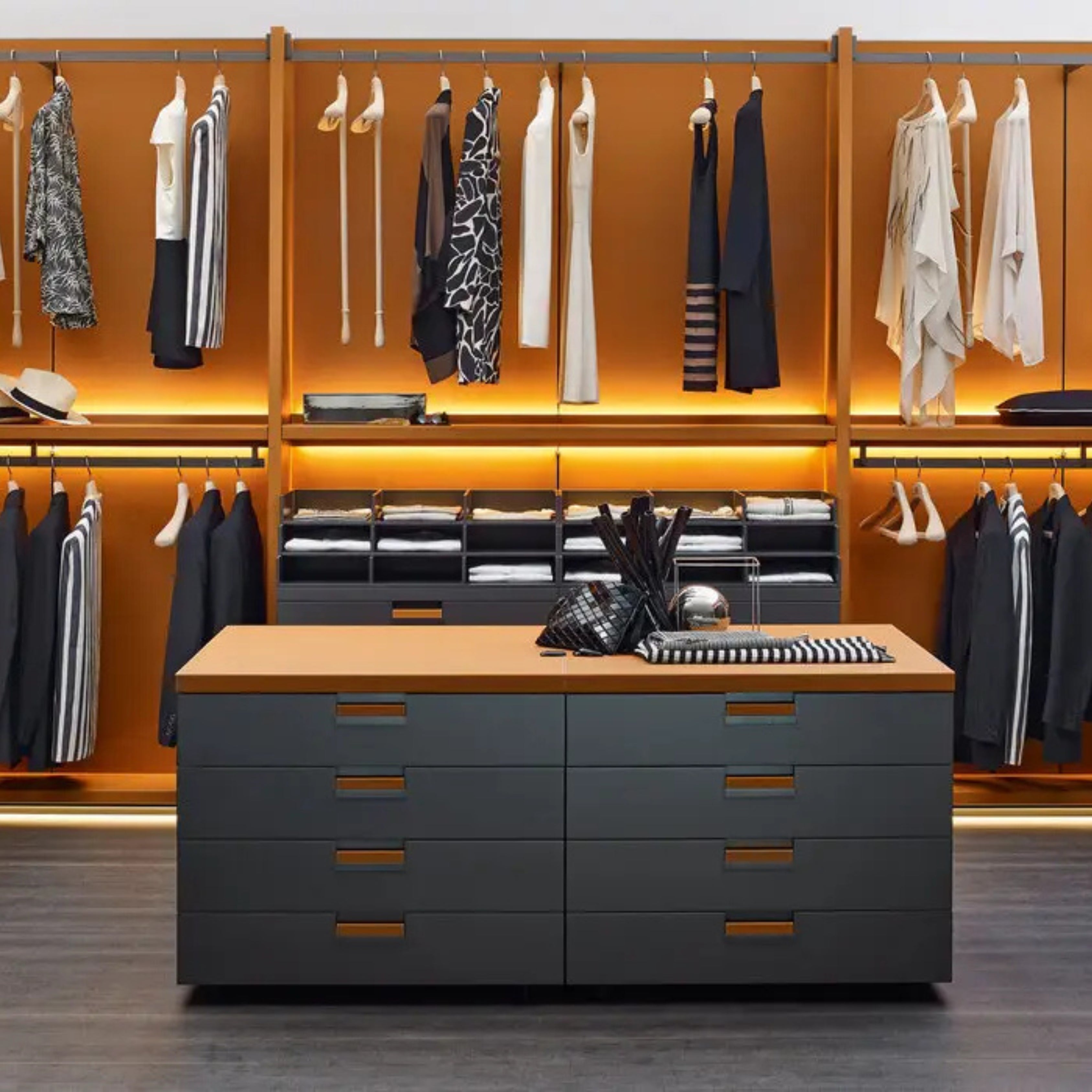 Backstage Walk-in Closet