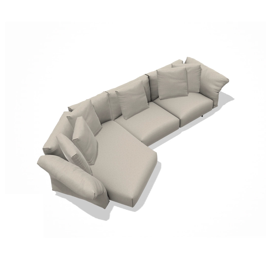 Dambo Chaise Longue, Terminal Element, Cushion