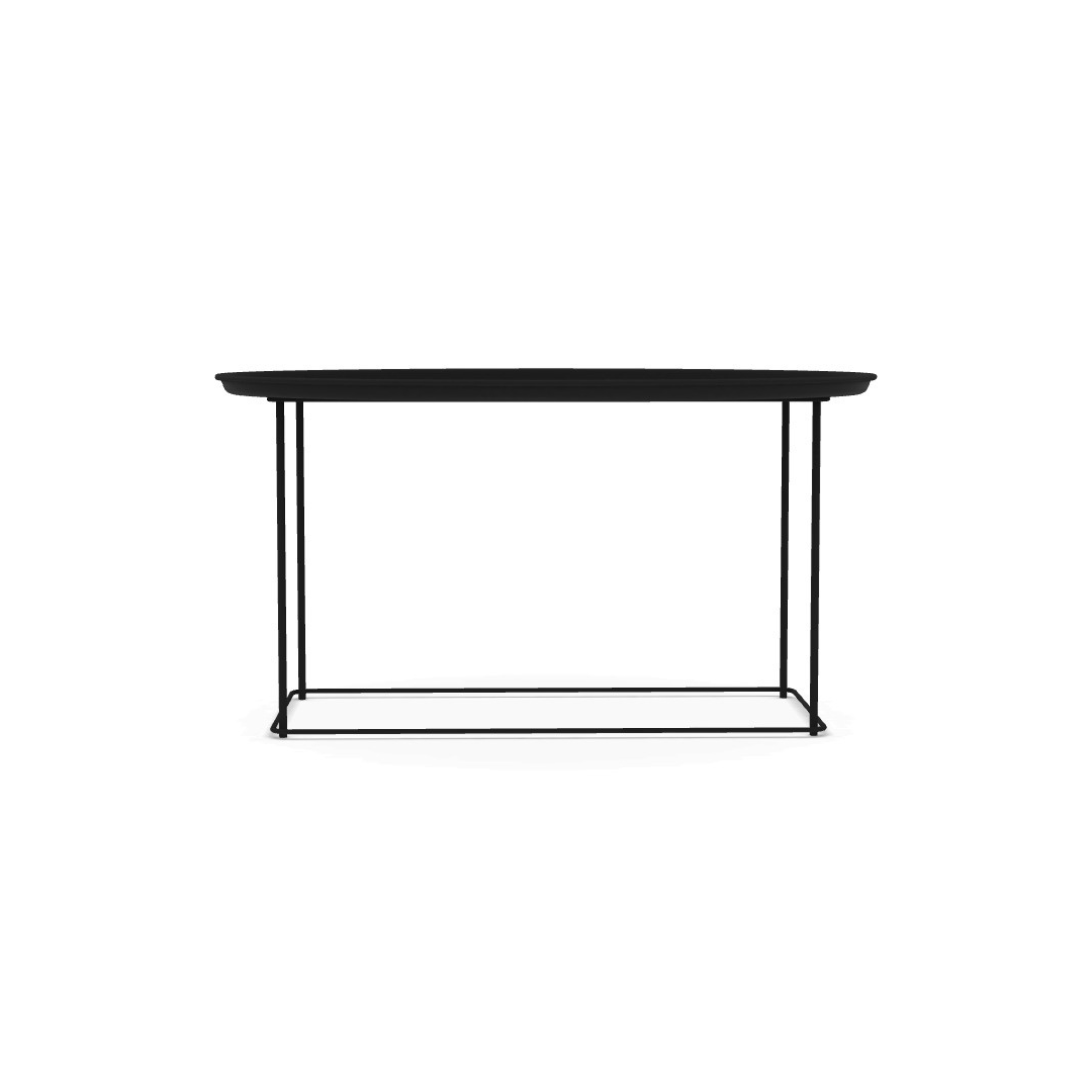 Fat-fat Small Table (Painted Frame)