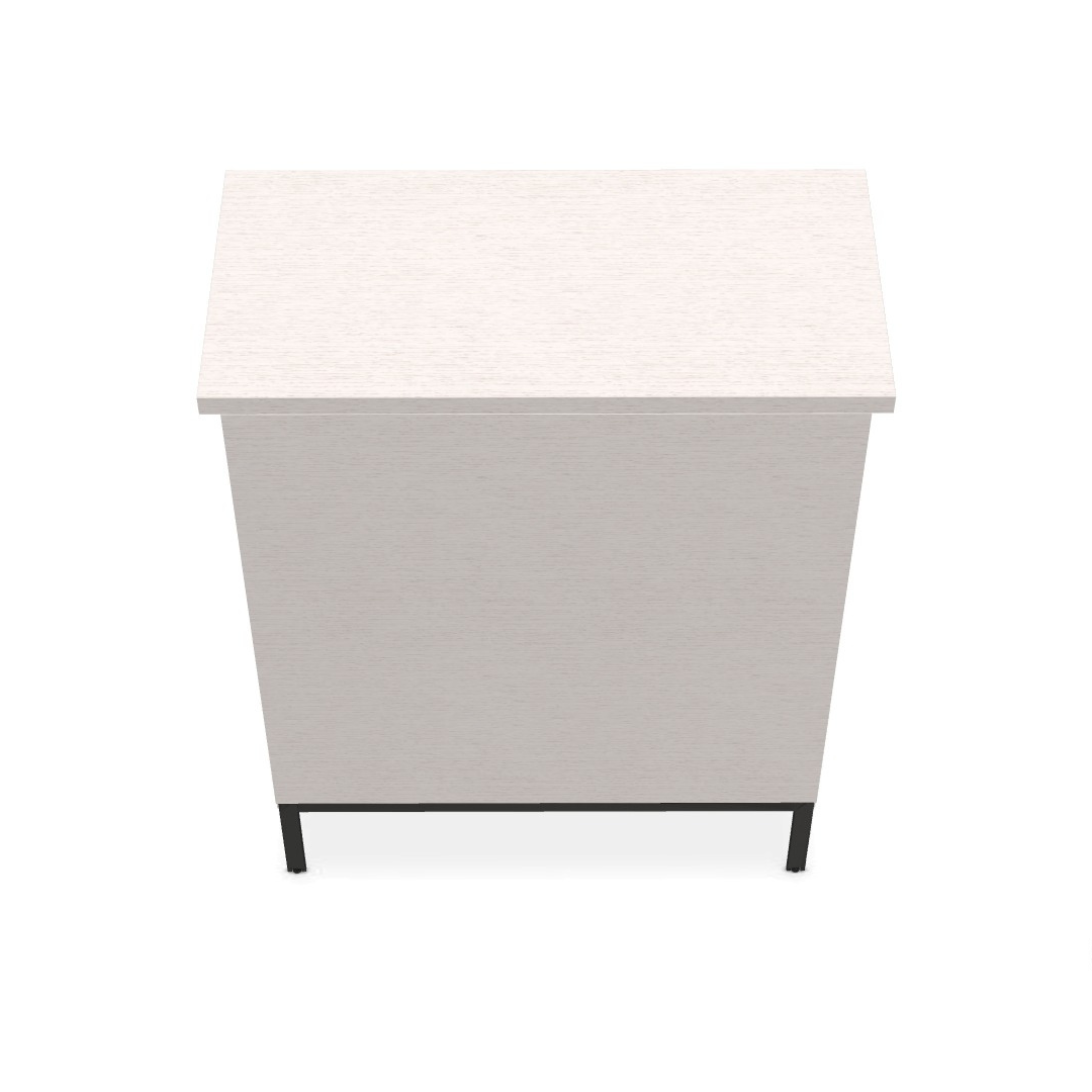 Высокий шкаф Mida с 2 распашными дверцами (окрашенная основа-рама)