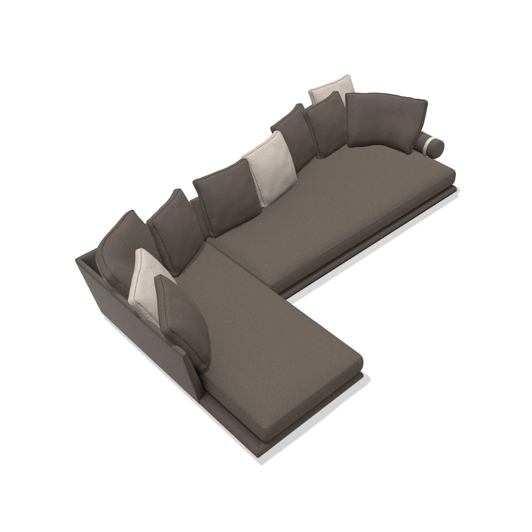 Noonu Sofa Qty Inc 1 Roller Cushions with Back Cushions