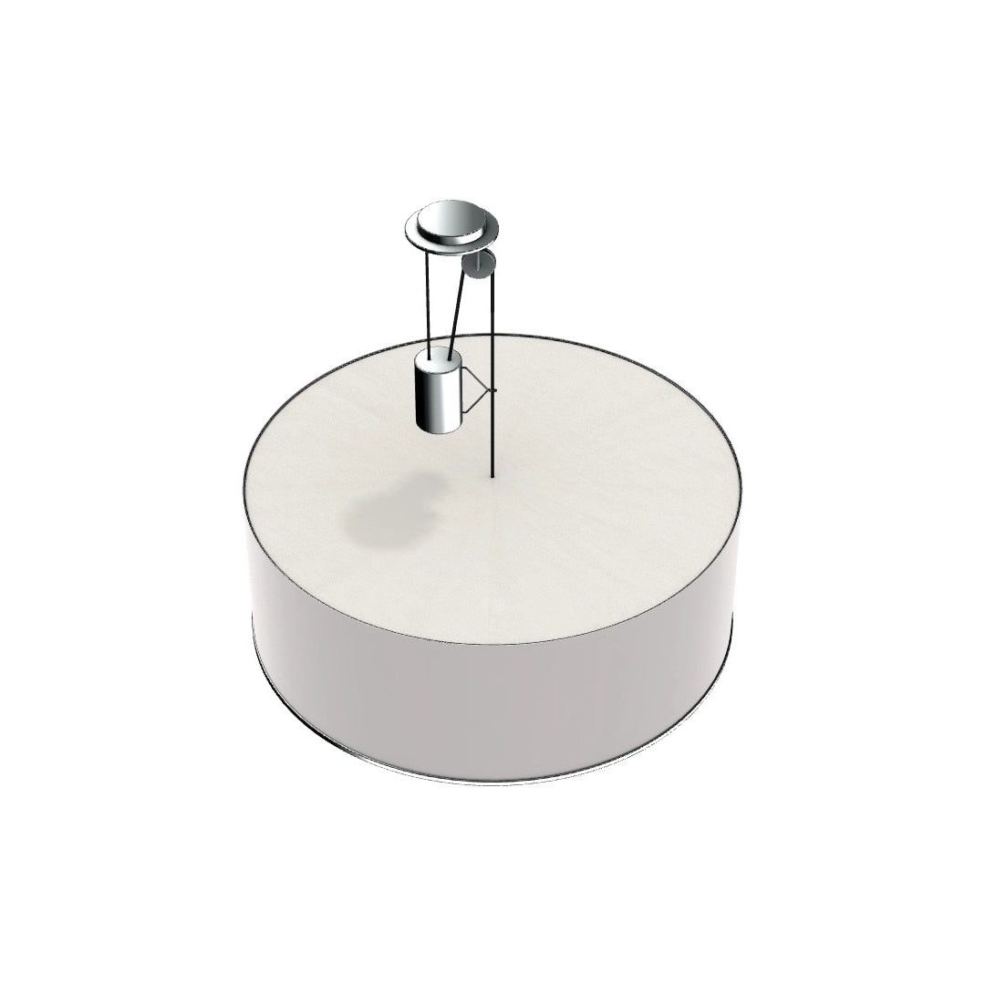 Leukon Lamp - Chromed