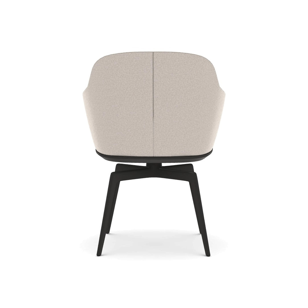 Caratos Swivel Chair with Armrests