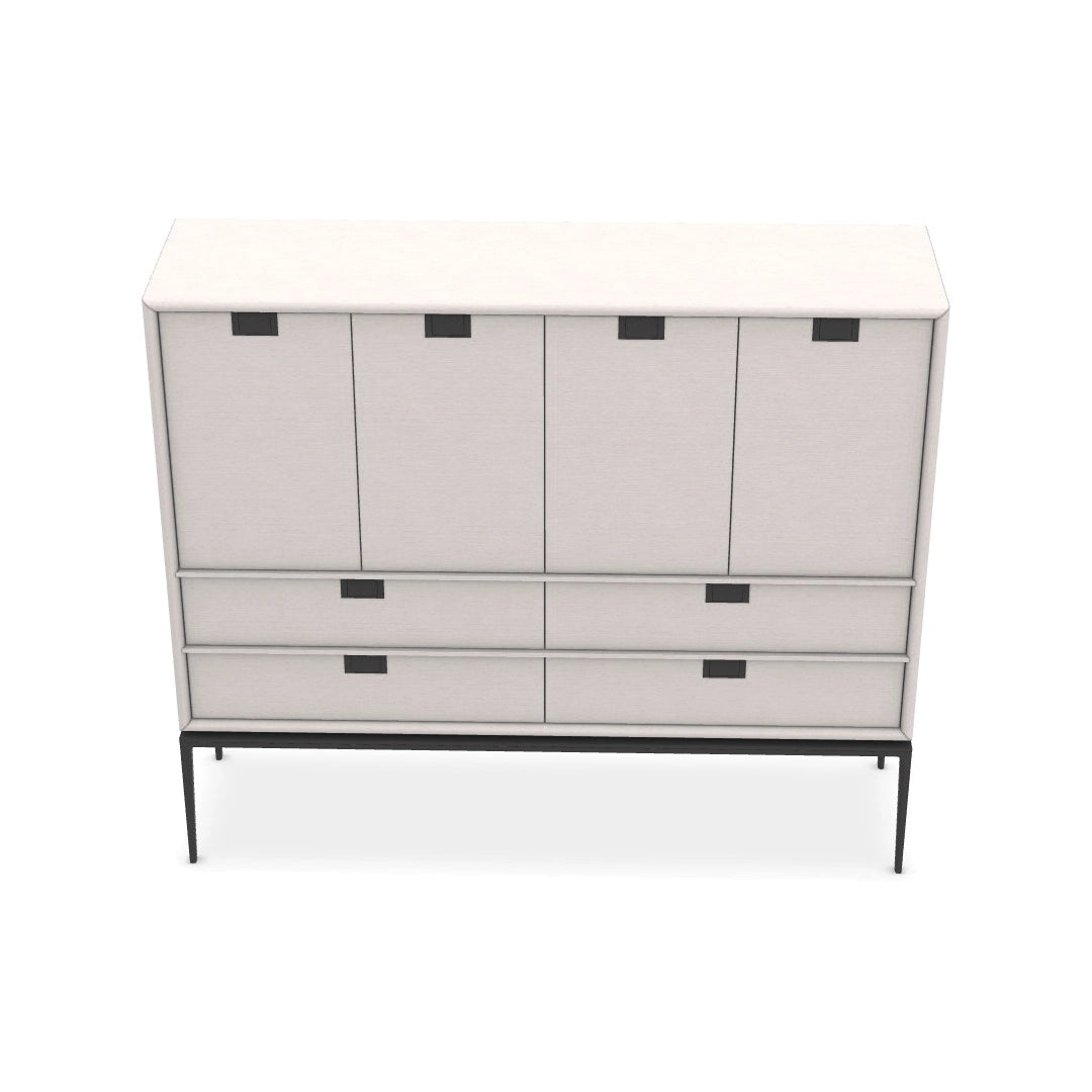 Artemone Storage Units with 4 Hinged Doors