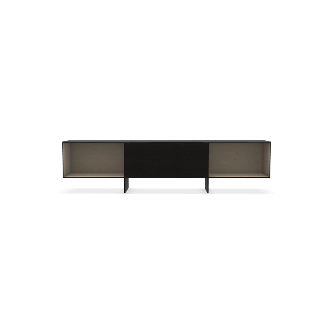 Tetrami Storage Unit with Open Compartments and Drawers