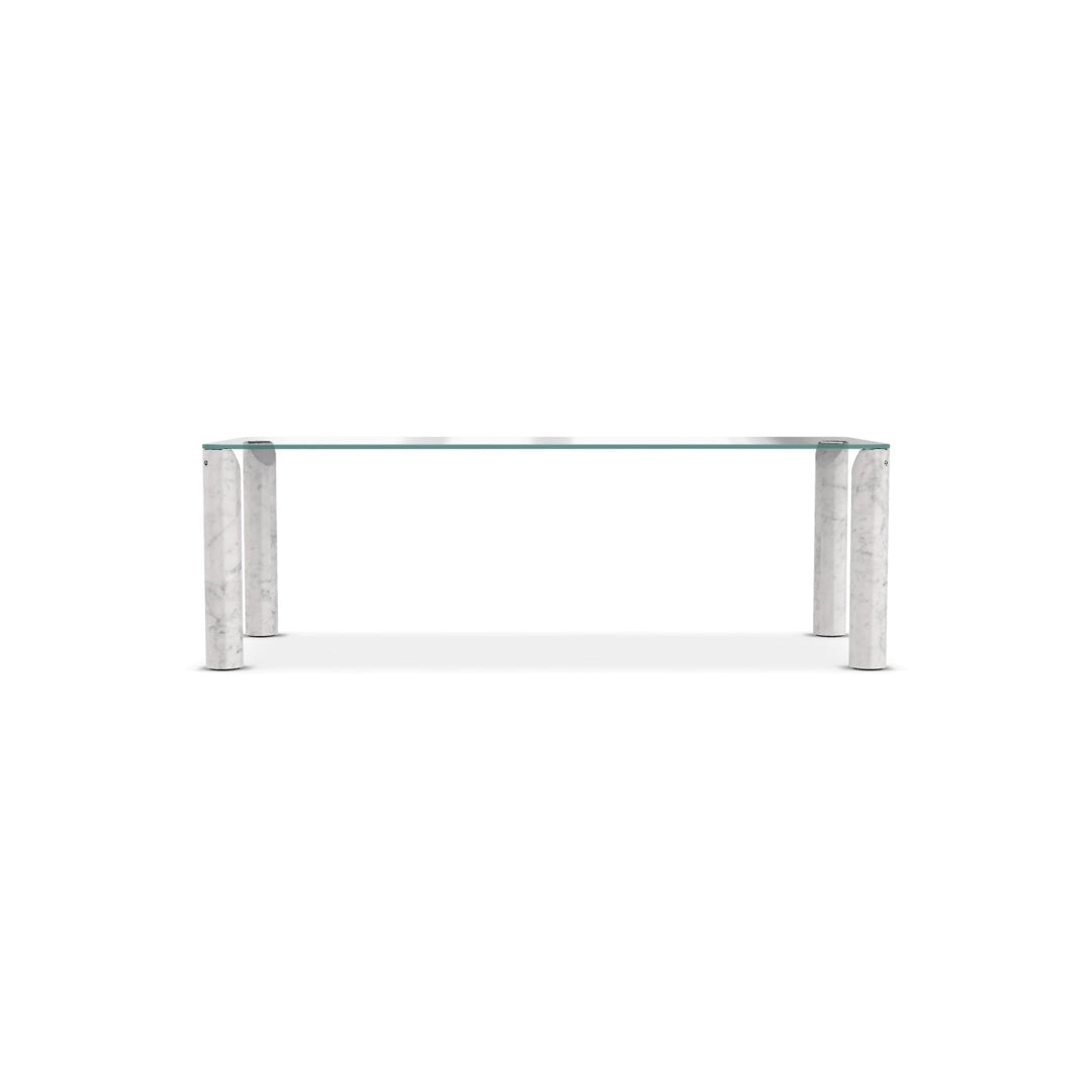 Isos Rectangular Table (Marble Legs)