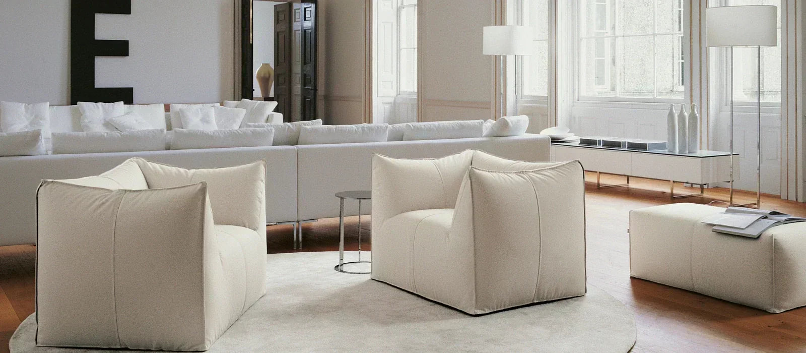 B&B Italia Outdoor Sofa in Dubai Villa