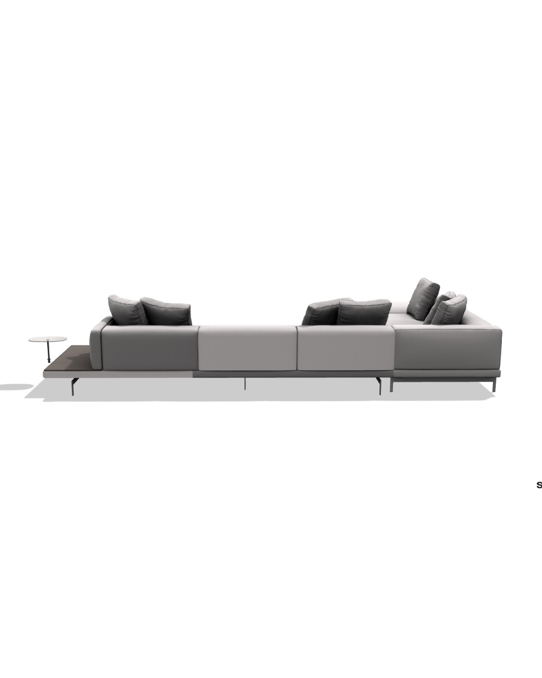 Dock High Version L-Shape Sofa