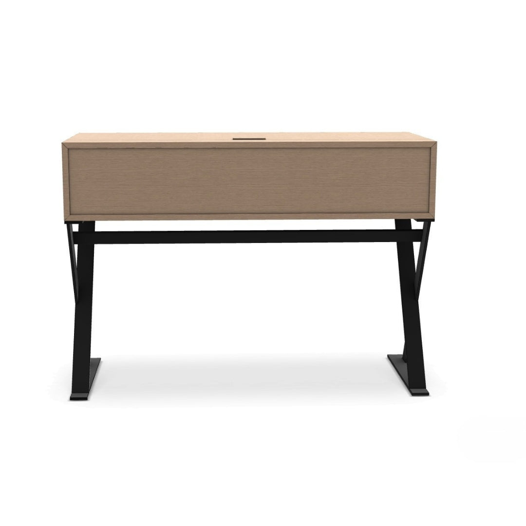 Max - Writing-desk with flap top and drawers (painted frame) by Maxalto