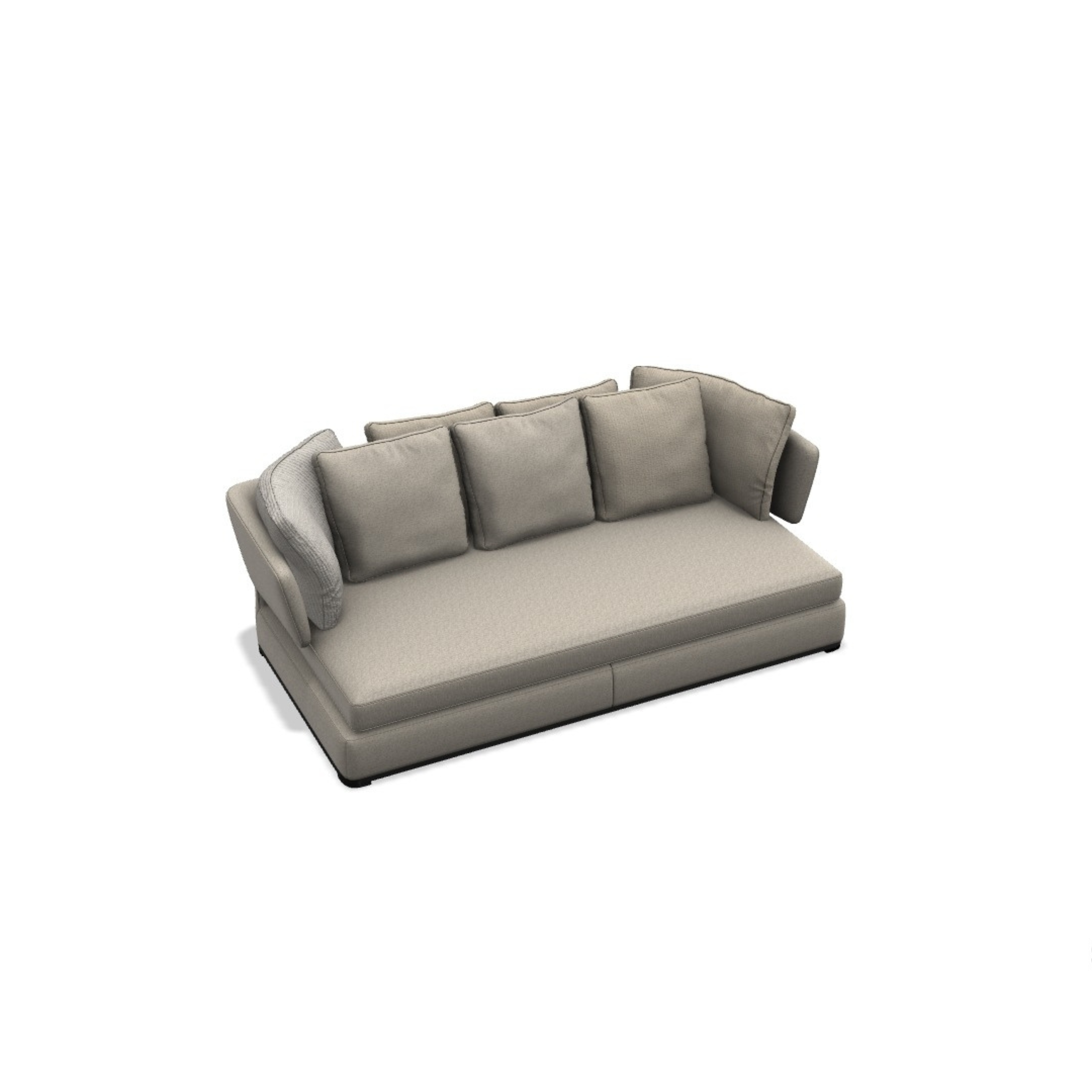 Amoenus Soft Sofa including 2 Back Cushions