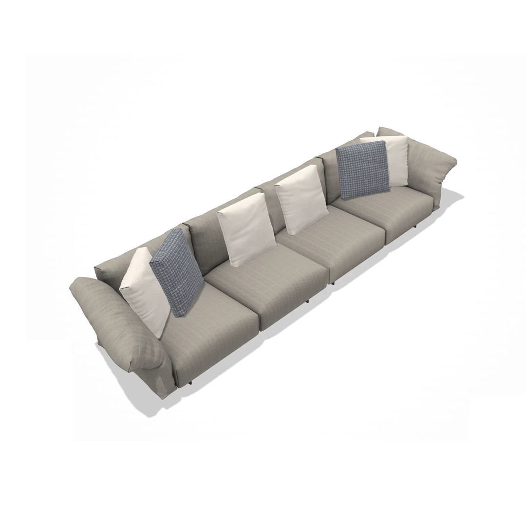 Dambo Sofa Left & Right Terminal with 6 Extra Cushions