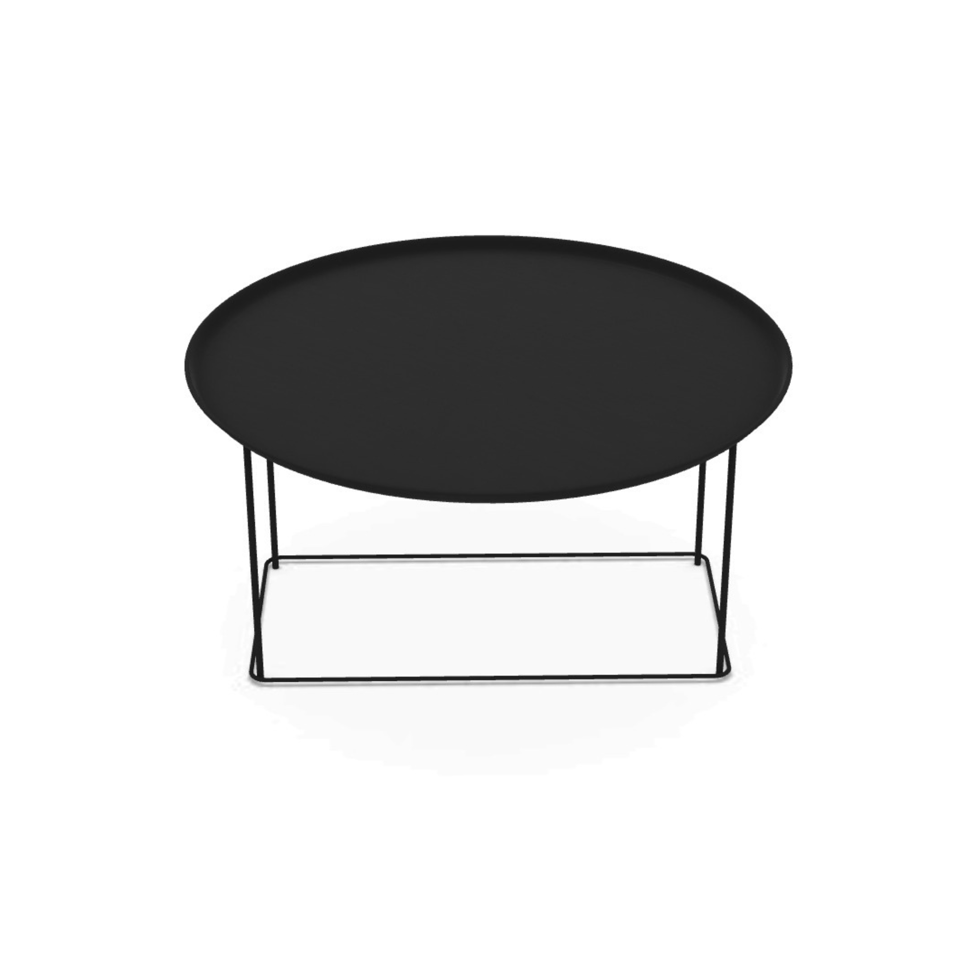 Fat-fat Small Table (Painted Frame)