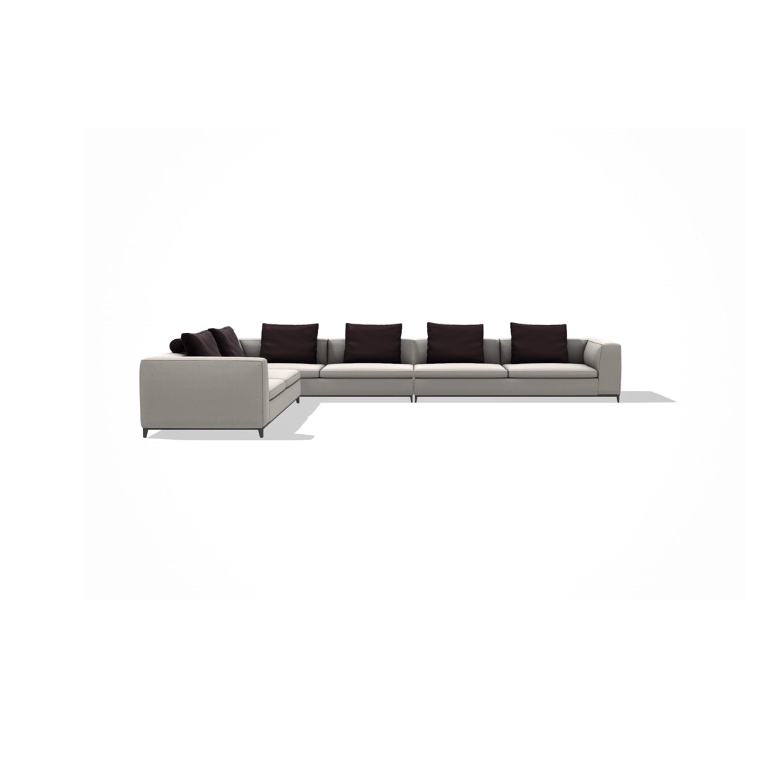 Michel Club L Shape Sofa,  2 Left Terminal Element, Right Terminal Element