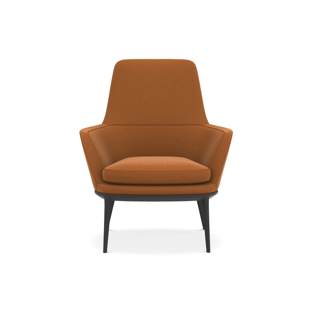 Caratos Armchair with High Back