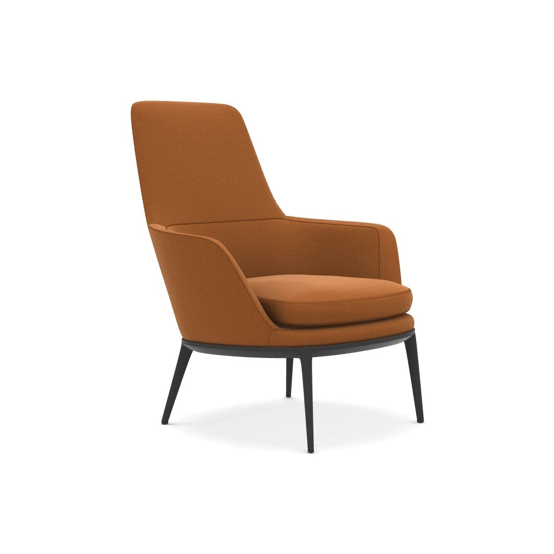 Caratos Armchair with High Back