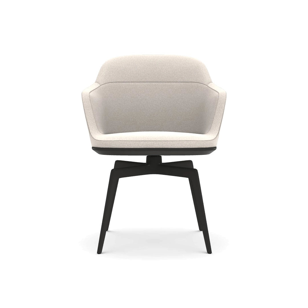 Caratos Swivel Chair with Armrests