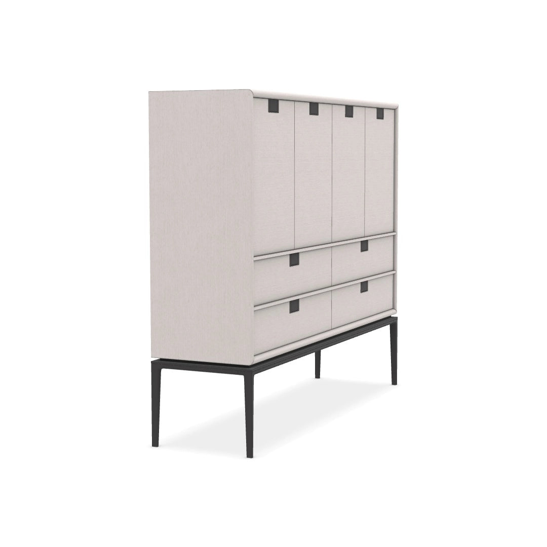 Artemone Storage Units with 4 Hinged Doors