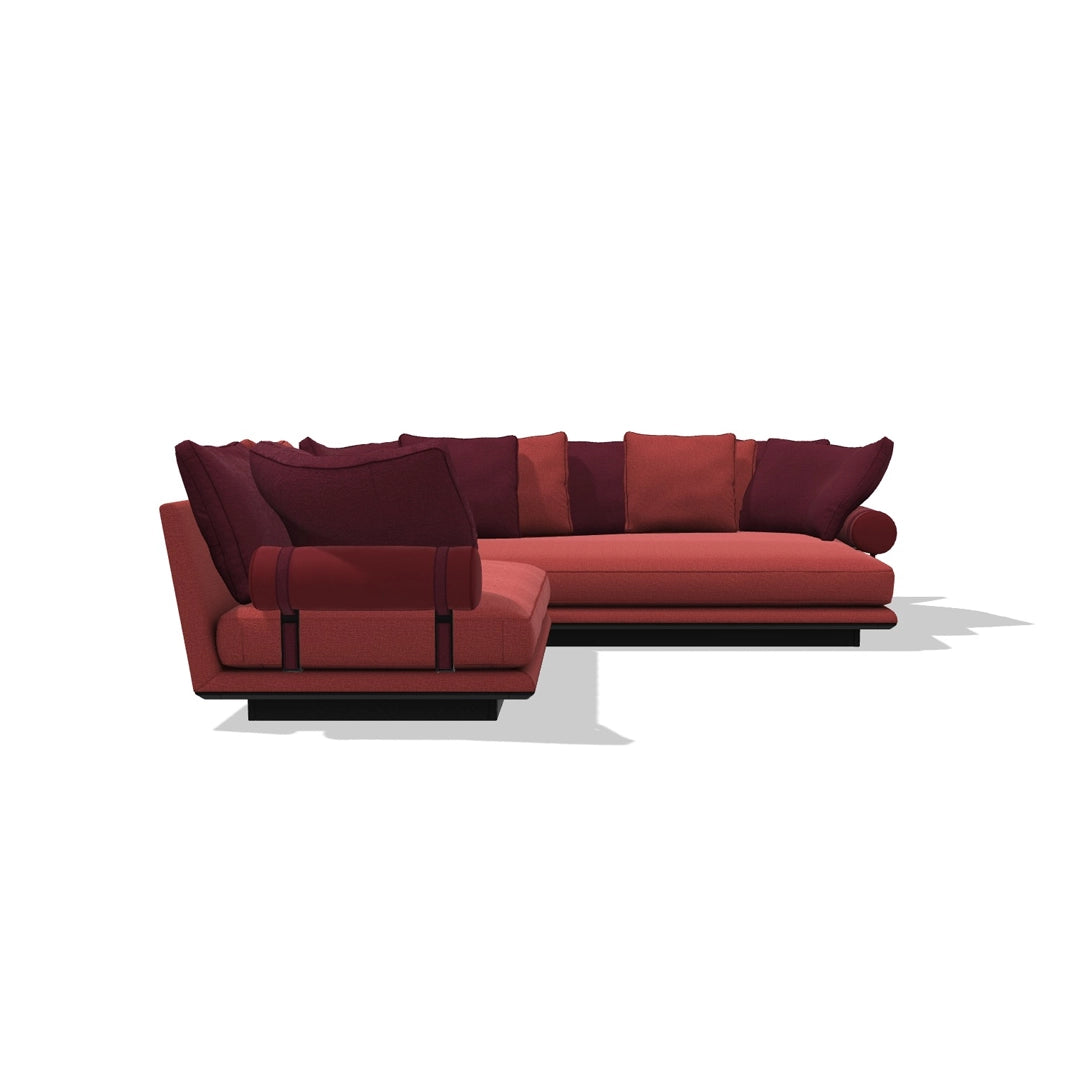 Noonu Sofa Noonu Sofa including Inc Qty 2 Roller Cushions with Back Cushions