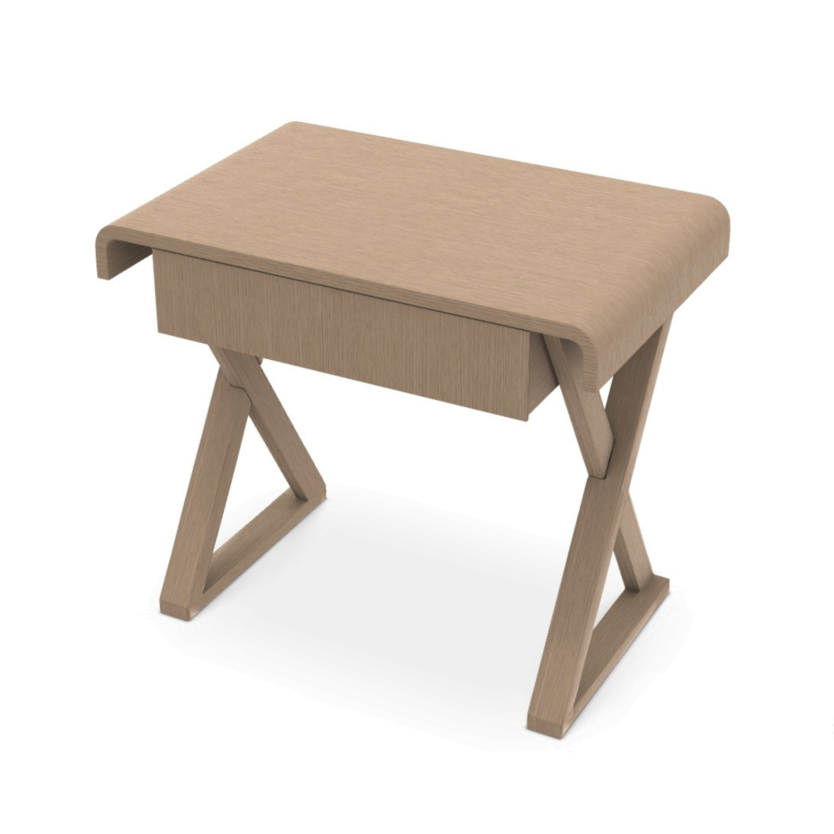 Sidus Rectangular Small Table with Drawer