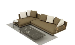 Noonu Sofa  including Qty 1 roller cushions with Back cushions Qty 2 (90 x 55 cm) and Qty 8 (60 x 55 cm)