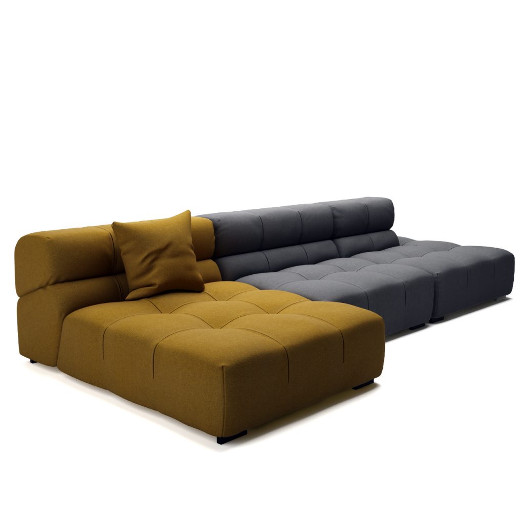 Tufty Time 15 sofa with Qty 1 Back cushion (60 x 60 cm) and Ottoman